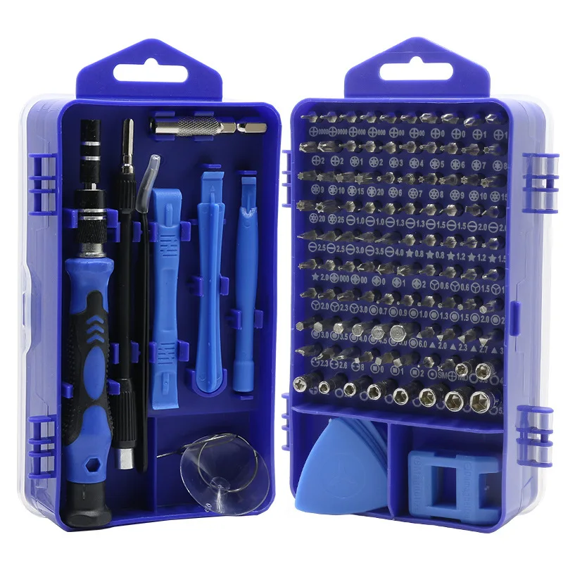 115-in-1 Multifunctional Insulated Screwdriver Set, Electronic Repair Tools for Computers, Phones and Household Use