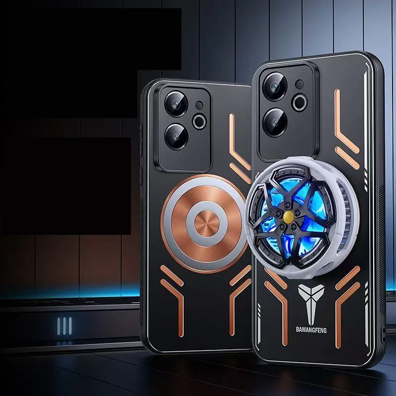 

Graphene Cooling Case For Realme GT Neo 8 Case Heat Dissipation Magnetic Wireless Charging Metal Cover