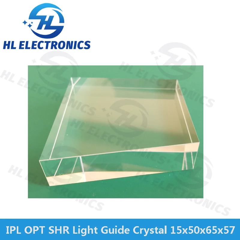 Light Guide Crystal 15mmx50mmx65mmx57mm(H) for OPT SHR Elight IPL Beauty Machine