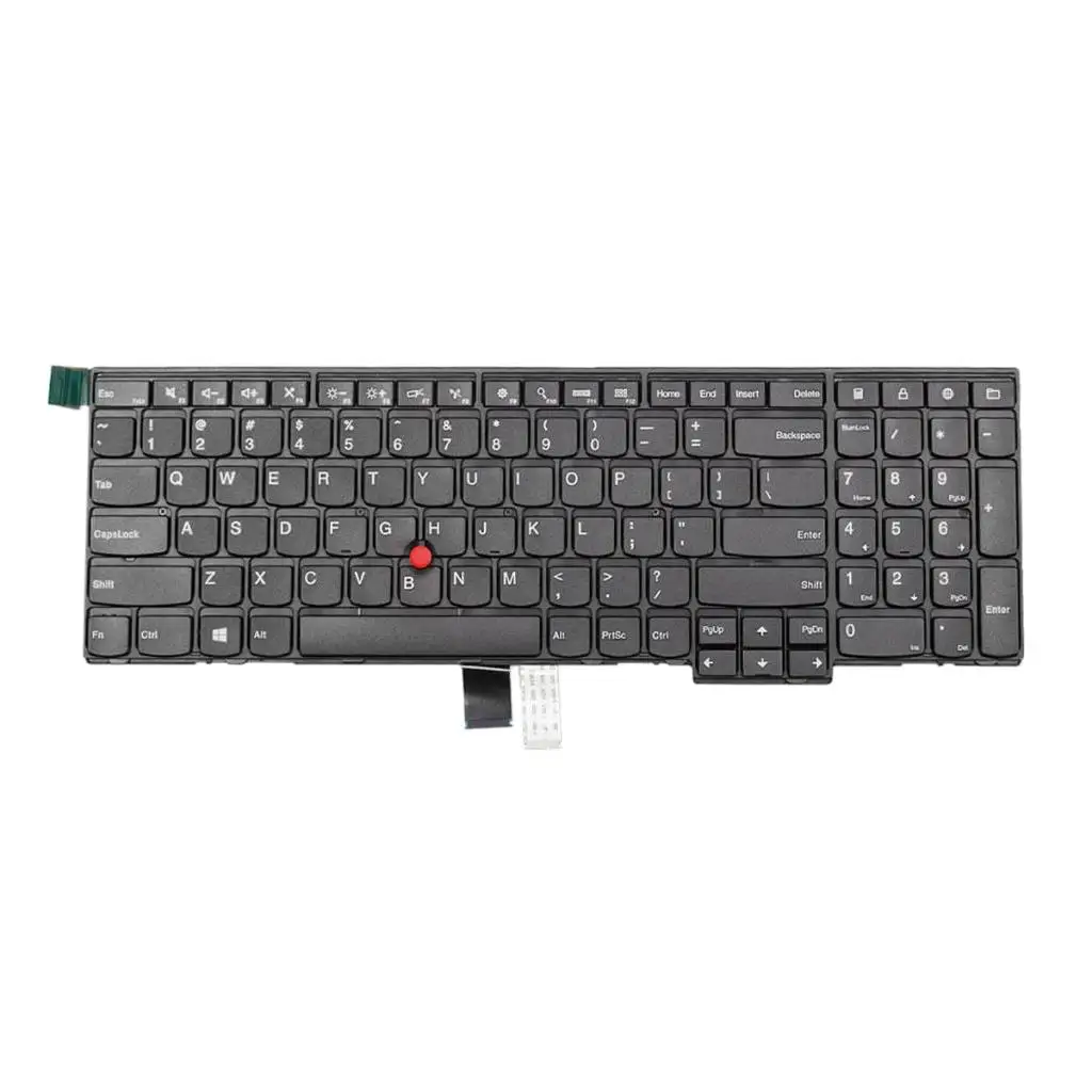 

Ремонт замены клавиатуры США для ноутбука IBM thinkpad E531 T540P L540, черный