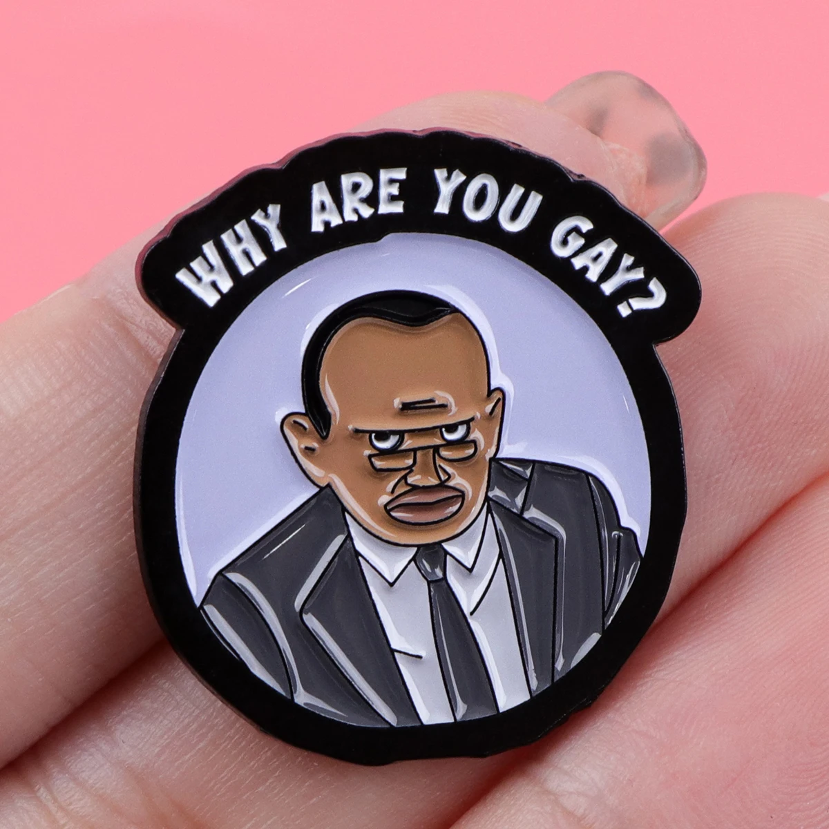 "È SONO GIOCO? "Perni di smalto Distintivi di cartoni animati sullo zaino Spille da bavero Spille Gioielli divertenti Accessori cosplay Regali per feste Giocattolo