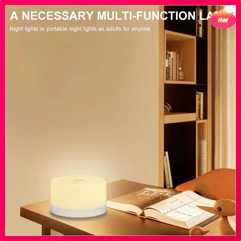 

ABYP LED Mini Night Light USB Rechargeable Touch Sensor Lamp Portable Bedside Lamp Bedroom Living Room Lamp