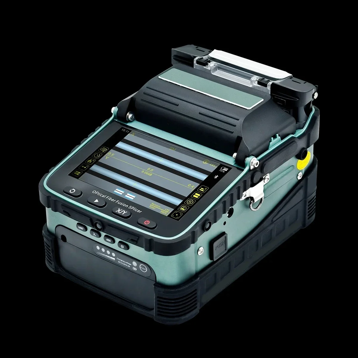 Giuntatrice automatica per fusione di fibra ottica FTTH più venduta AI-6A + con giuntatrice per fibra ottica con tempo di giunzione 8s