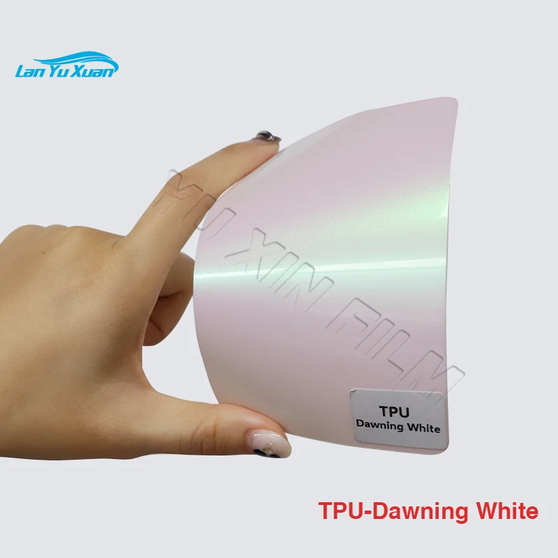 

1.52*15m Self Healing Anti Scratch Anti-yellowing TPU-Dawning White PPF Paint Protective Film