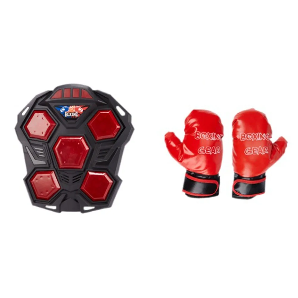 

Creative Electronic Boxing Trainer Portable Adjustable Strap Interactive Boxing Set Boxing Target Lighted