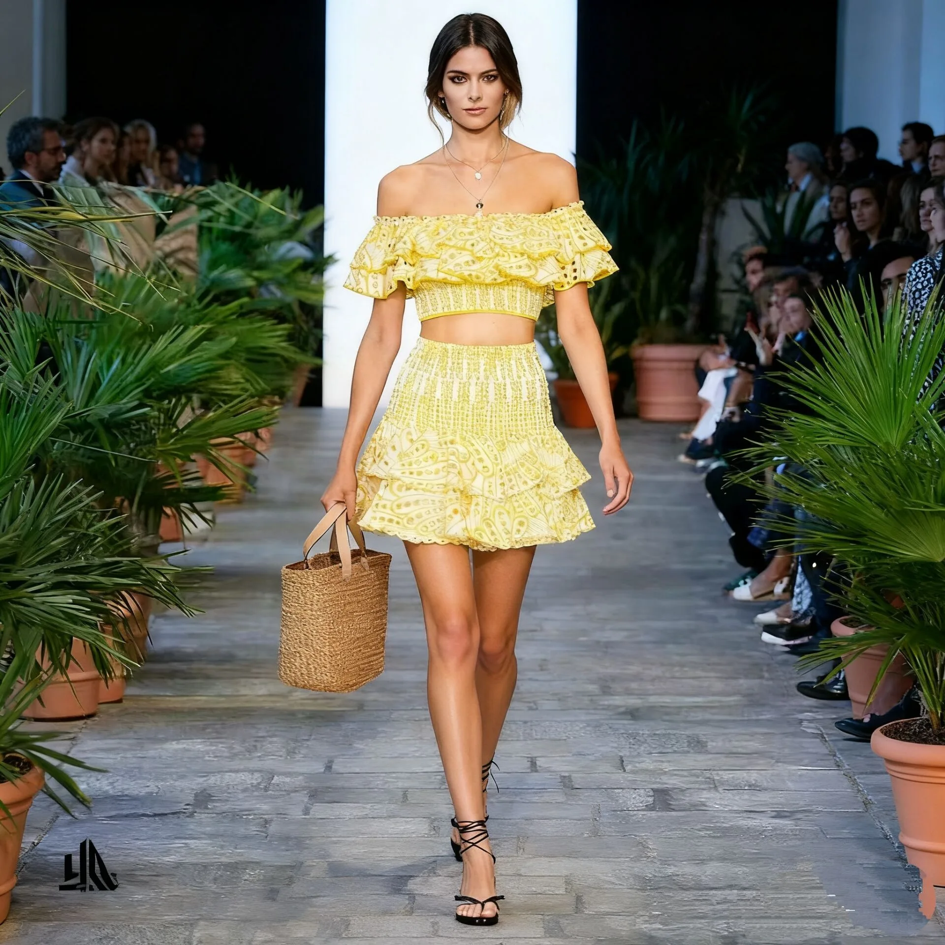 Island reiskleding dames geborduurd uitgehold oulder Dr strandrok lang Sve woon-werkverkeer Sle polyeste...