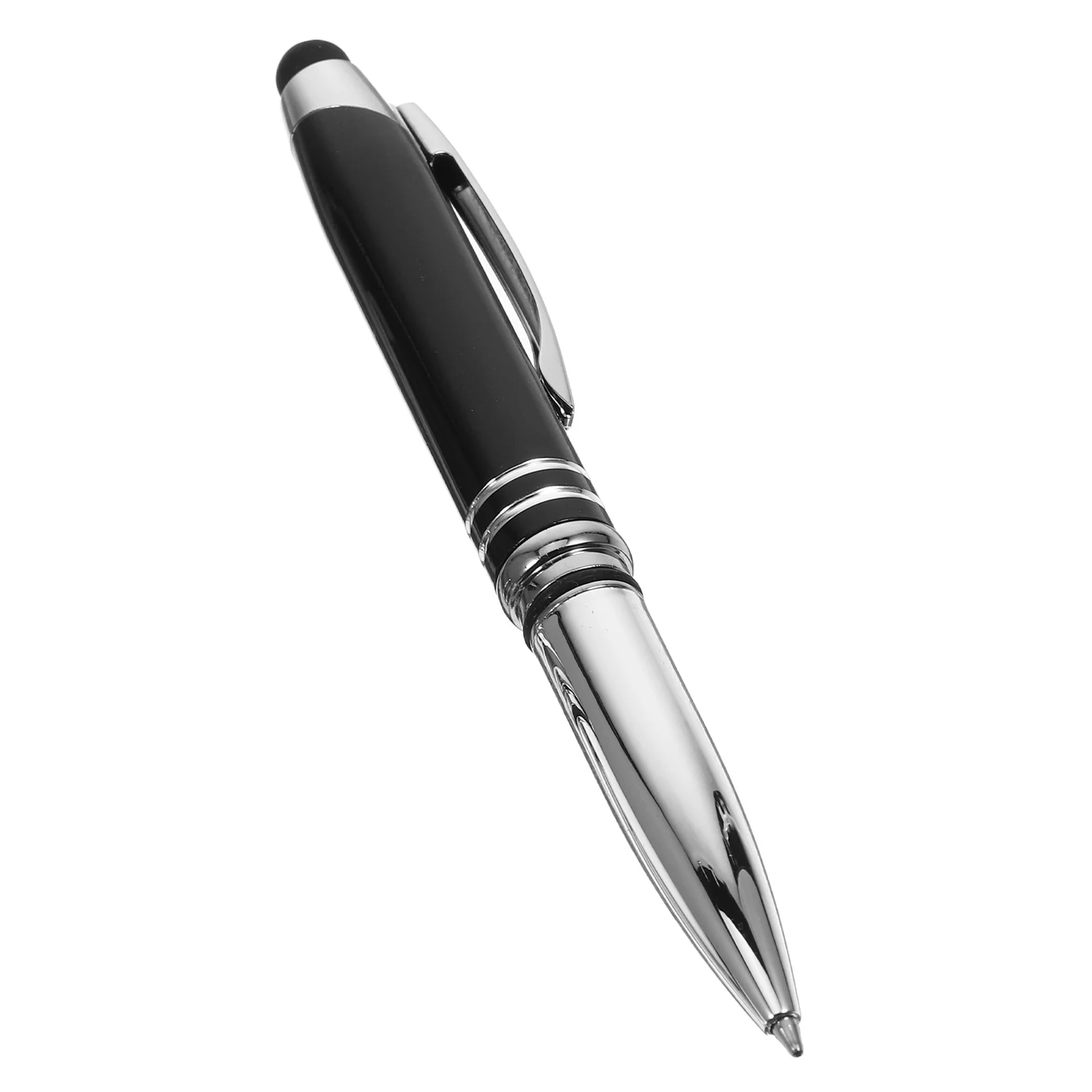 

Led Ballpoint With Touch Screen Stylus Lighted Tip Metal Writing Pen For Office School Use Multi-Purpose Lighted Pen
