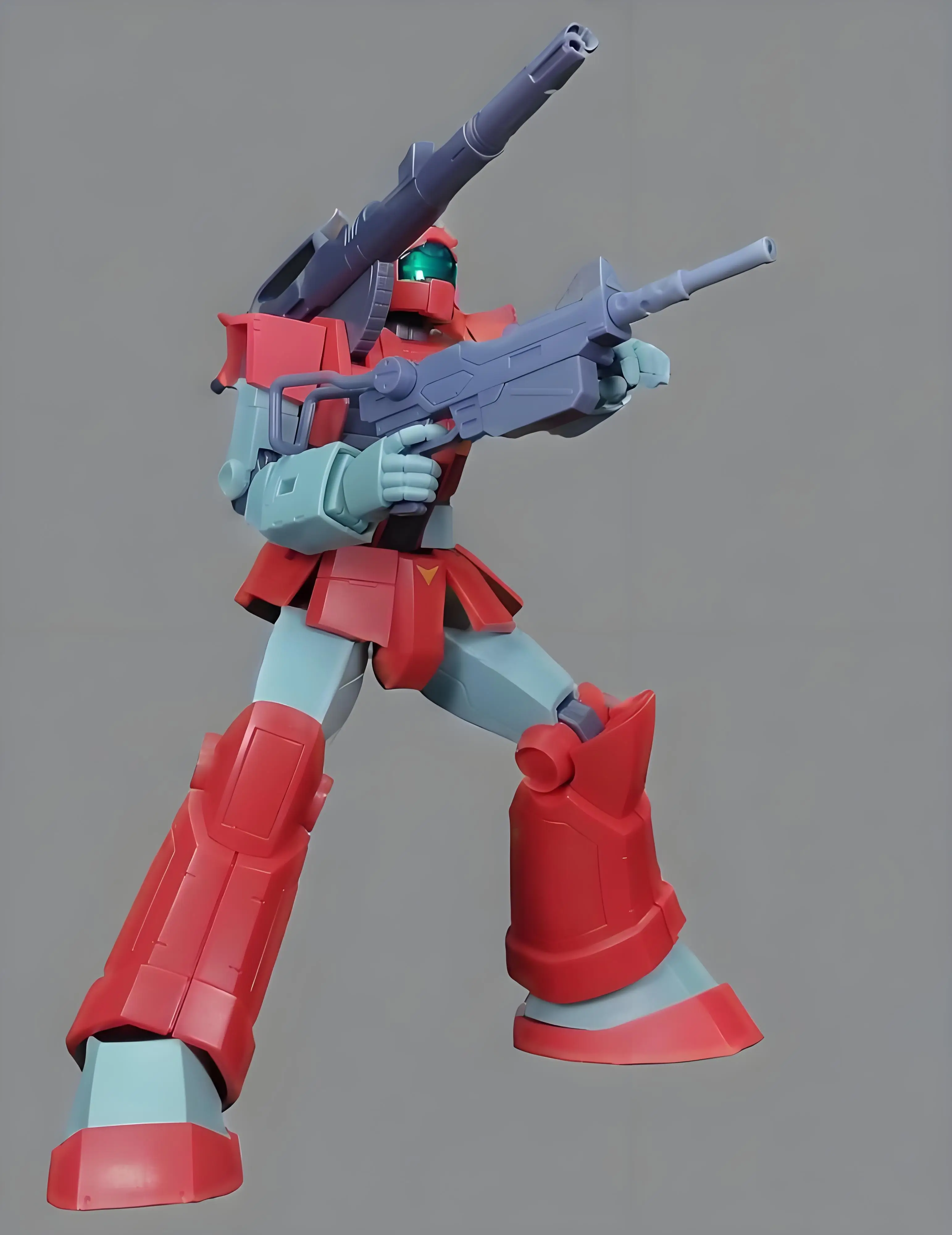 Bandai Original MODEL KIT ROBOT SOUL GUNDAM Anime Action Figure RGC-80 GM GANNON GABURO BASE Model Toys Model Gifts For boys