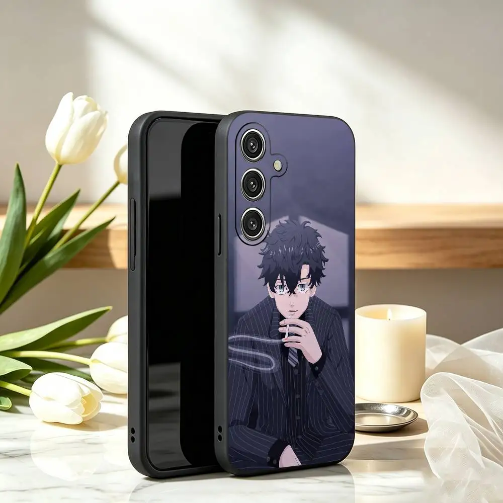 Anime Takemichi Tokyo Phone Case For Samsung Galaxy A73,A72,A71,A70,A53,A52,A51,Others Soft Black Cover