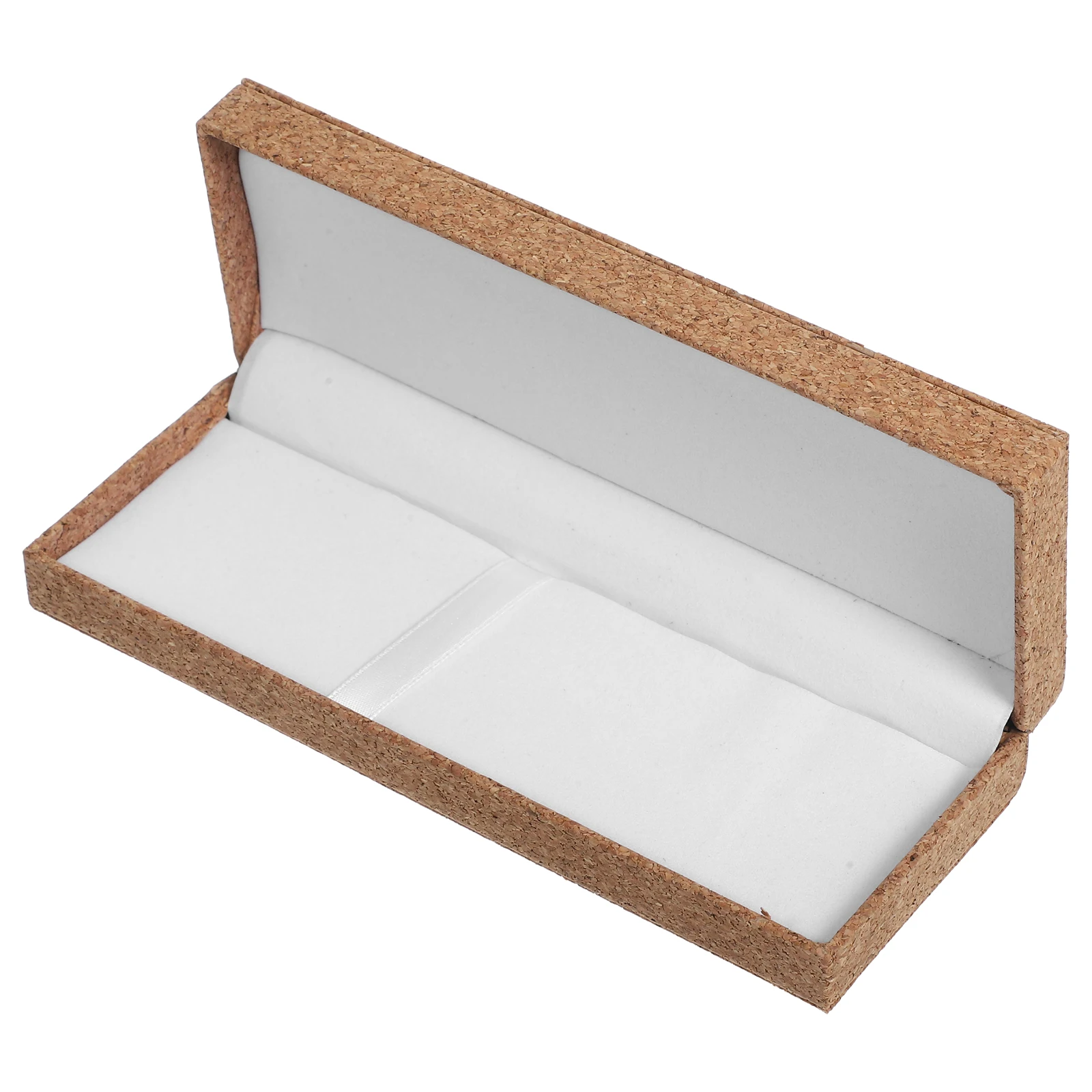 

Cork Box Elegant Portable Business Pen Case For Fountain Ballpoint Pens Wood Organizer Gift Decorative Adult Pen