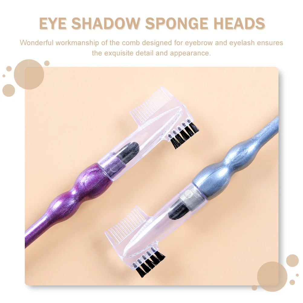 9 Stuks Brow Kam Wenkbrauw Borstel Duurzaam Make-Up Tool Wimper Kam Tweekoppige Wenkbrauw Wimper Make-Up Accessoire Brow Kammen