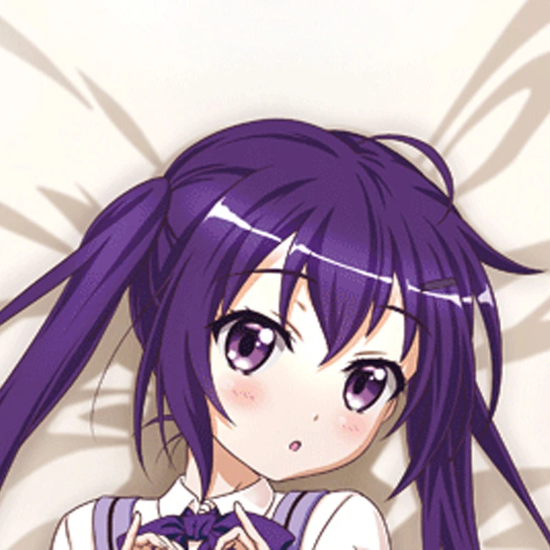 

Dakimakura Anime Pillow Cover Rize Tedeza Double Sided Print 2Way Cushion Cover Xmas Gifts