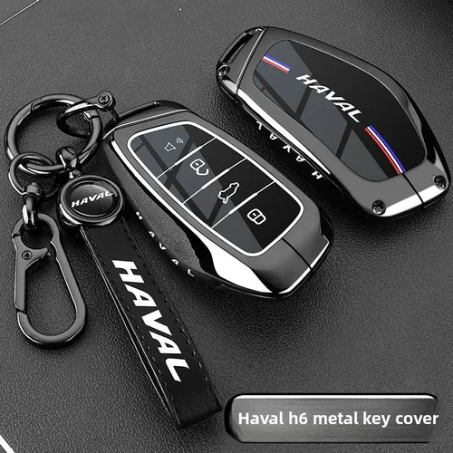 Imagen 2 del producto Funda de cuero para llave de coche, accesorios para Great Wall Haval H6 2024 H9 2024 H2 M6 Cool Dog Plus Owl Dragon MAX F7 F7X F7H H8 H3