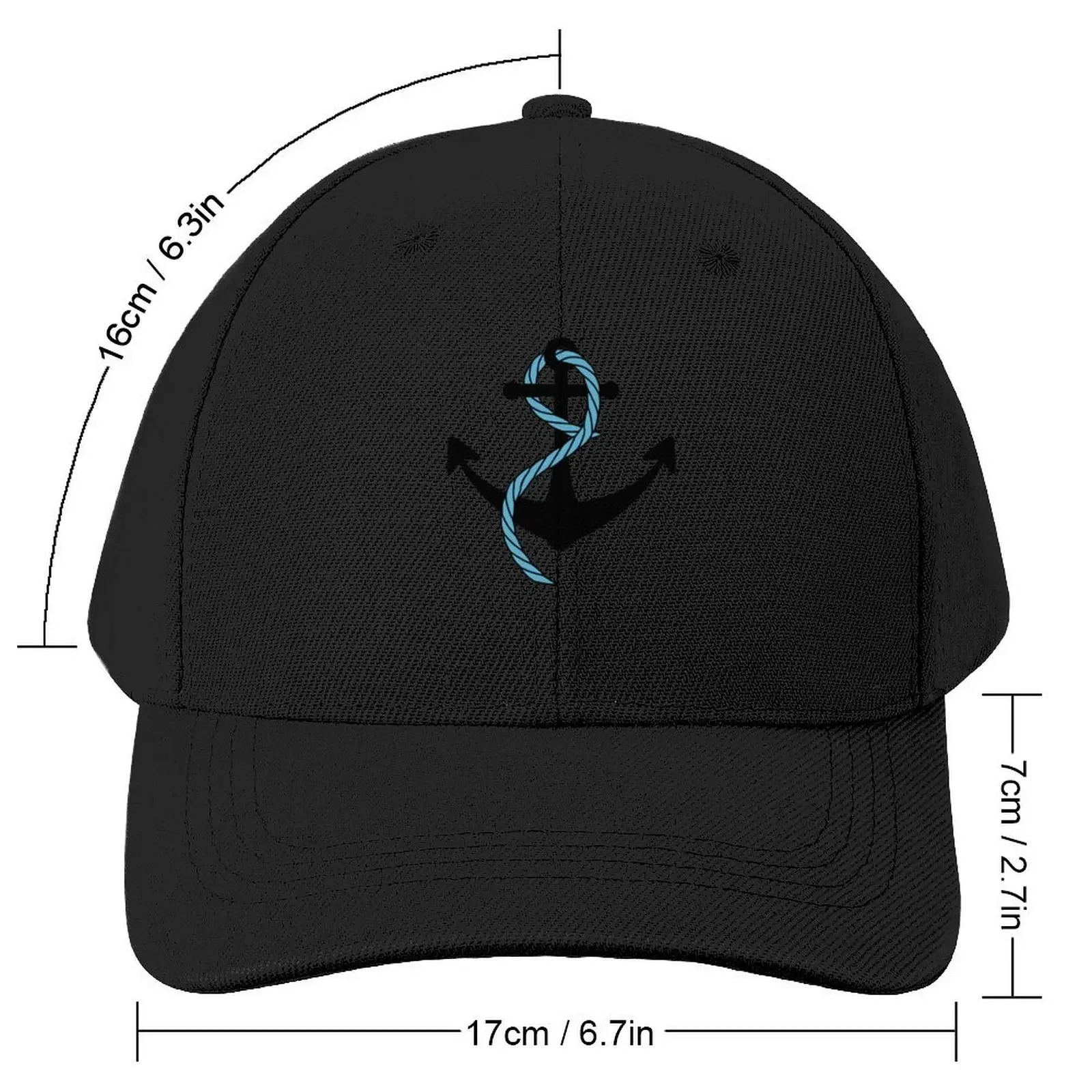 anchor Baseball Cap New In The Hat Christmas Hat fishing hat Women's Beach Men's