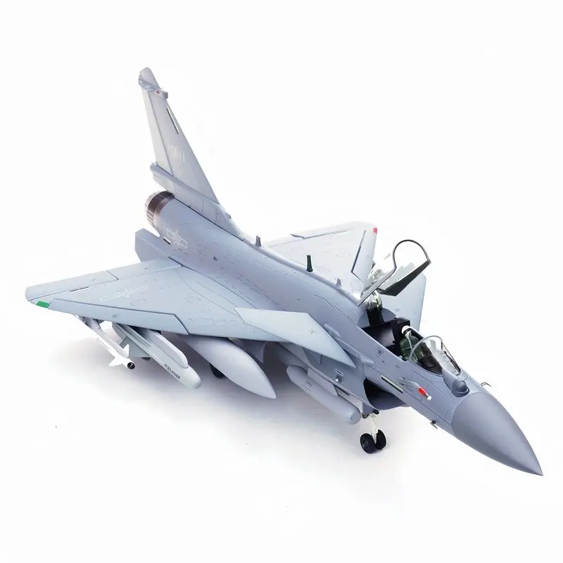 1: 48 J-10c Raptors Fighter Jet Simulation Alloy Aircraft Model Home Decoration Collection Gift Children'S Birthday Gift