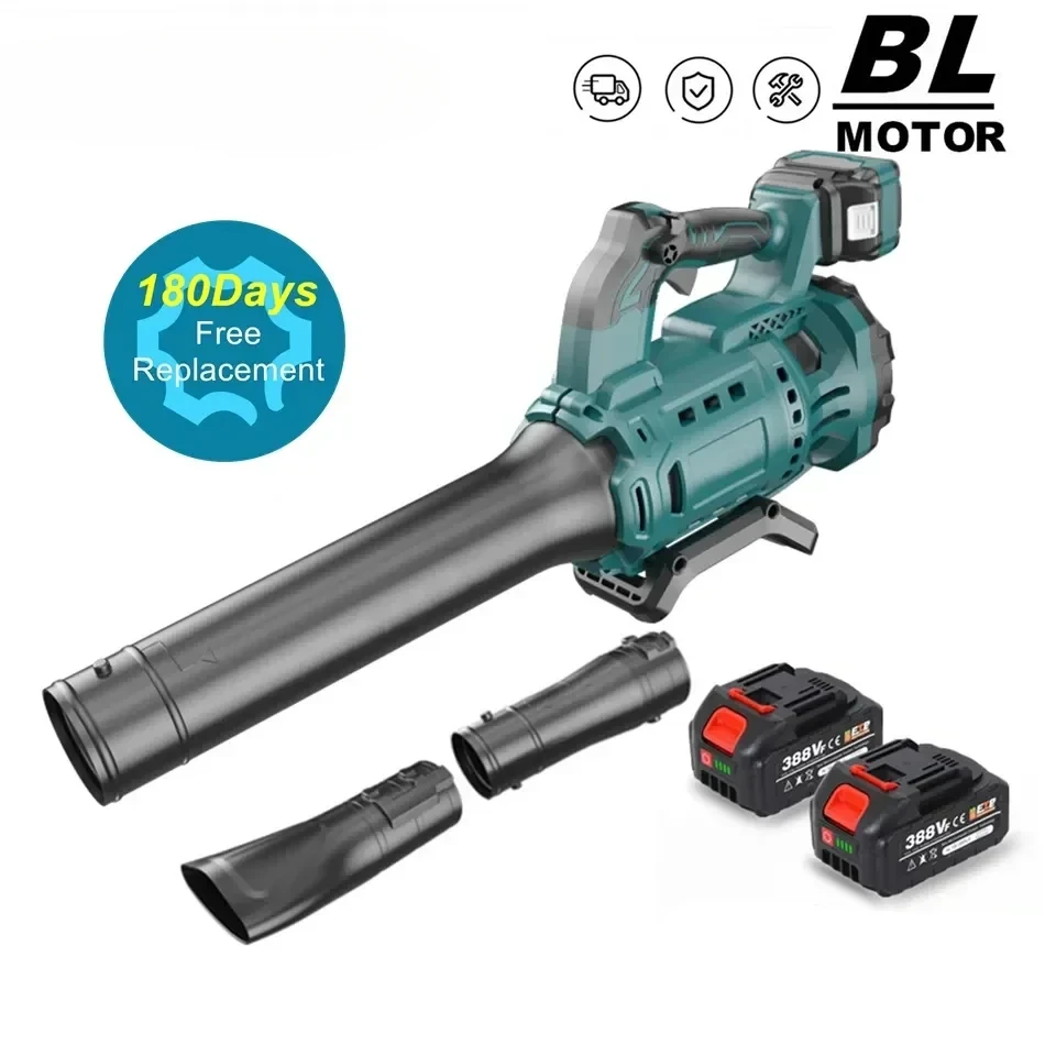 강력한 무선 잎 송풍기 브러시리스 모터 산업 무선 공기 송풍기 눈 송풍기 속도 18V 배터리에 맞게 조절 가능