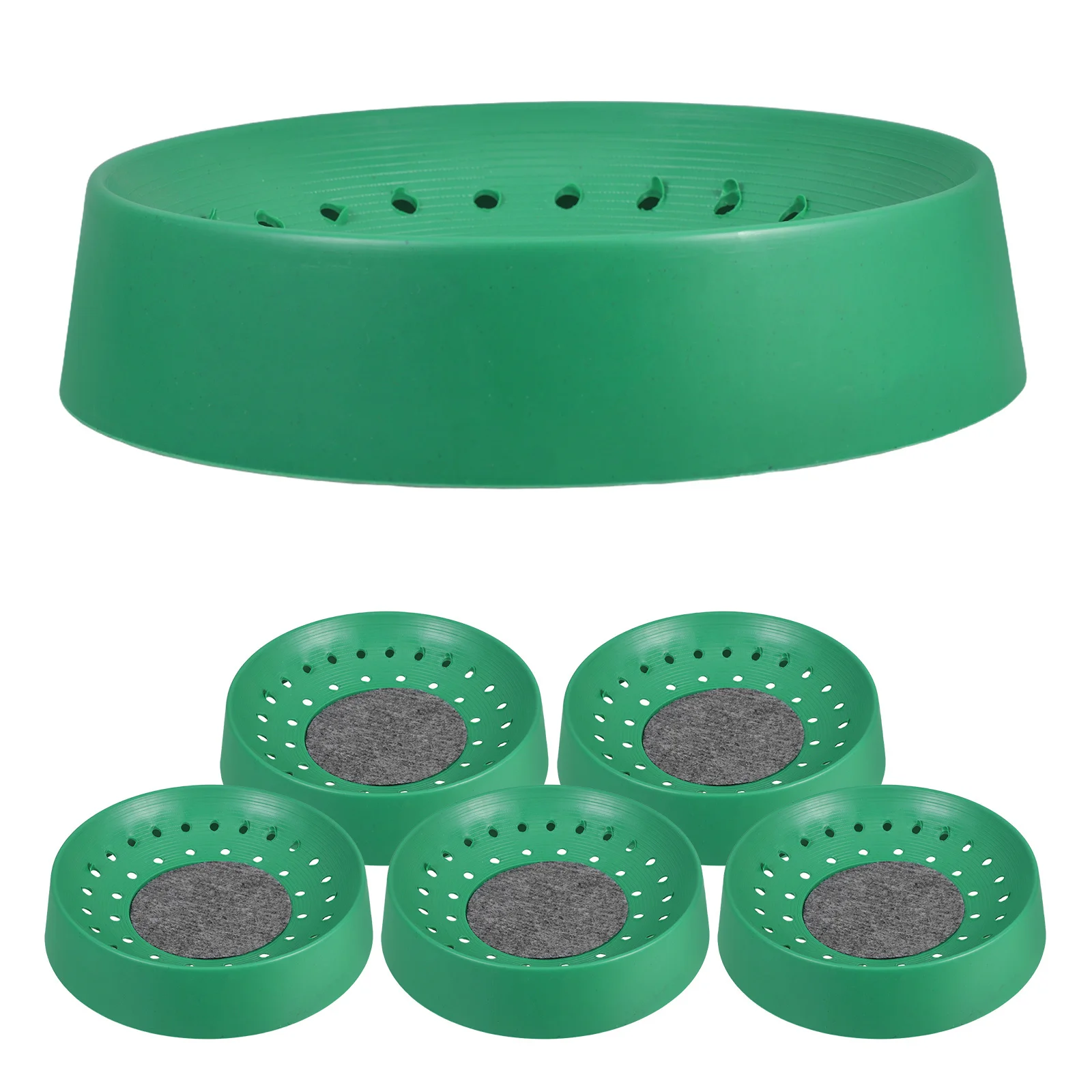 

6pcs Pigeon Egg Nest Bowl Plastic Reusable Bird Breeding Nest Hatching Tray For Dove Quail Pigeon Nesting Bowl Pet Supplies