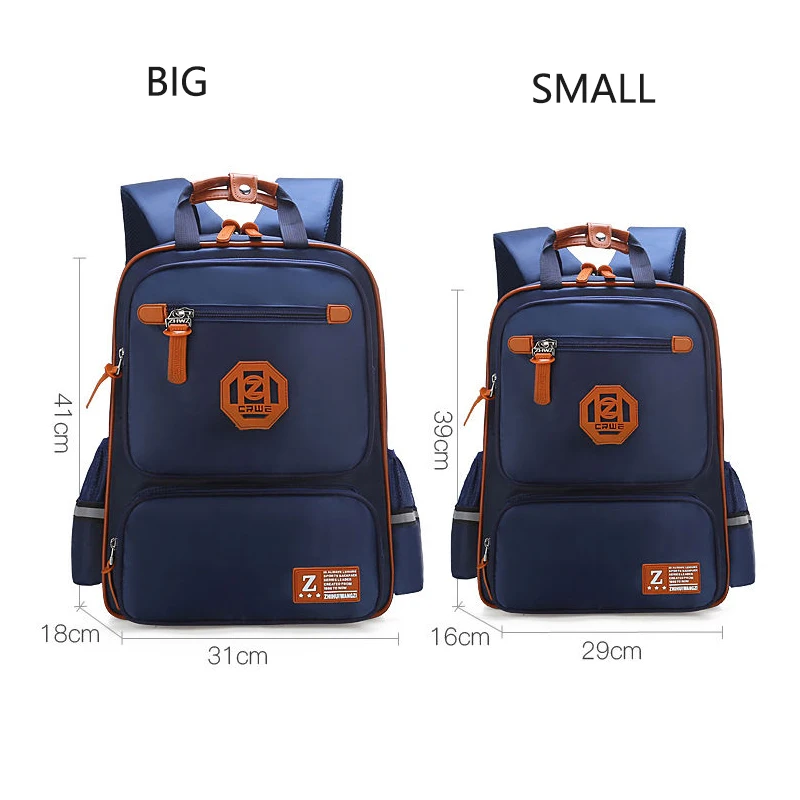 Kids School Bags for Boys Primary School Orthopedic Backpacks Child Waterproof Nylon Schoolbag Bookbags