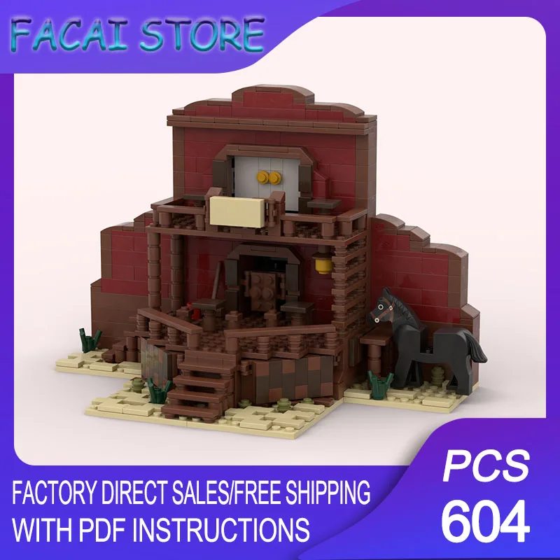 

Medieval Model Moc Building Bricks Modular Western Tavern Model Technology Block Christmas DIY Toy Construction Gift