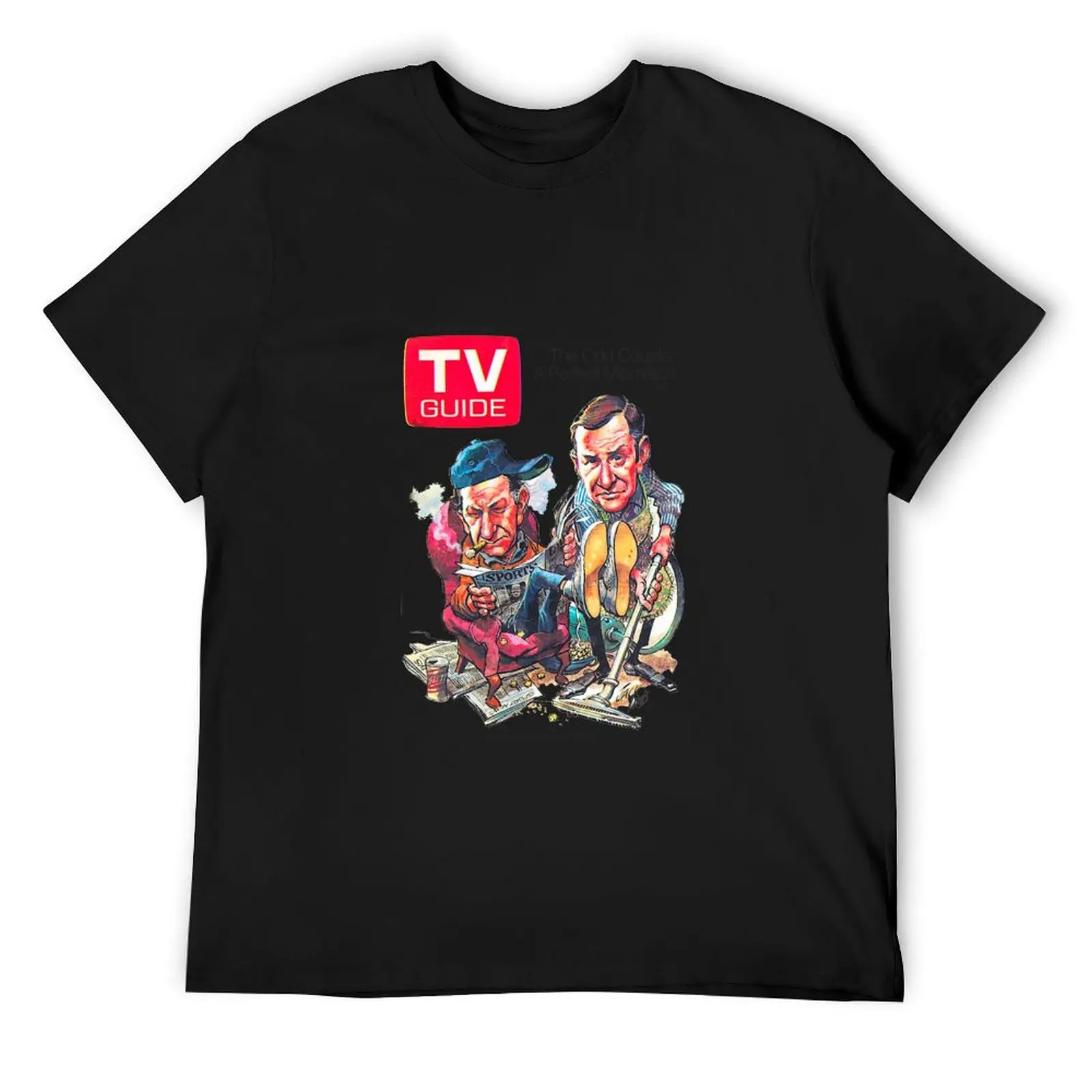 The Odd Couple T-Shirt kawaii clothes shirts graphic tee customizeds anime plain t shirts men