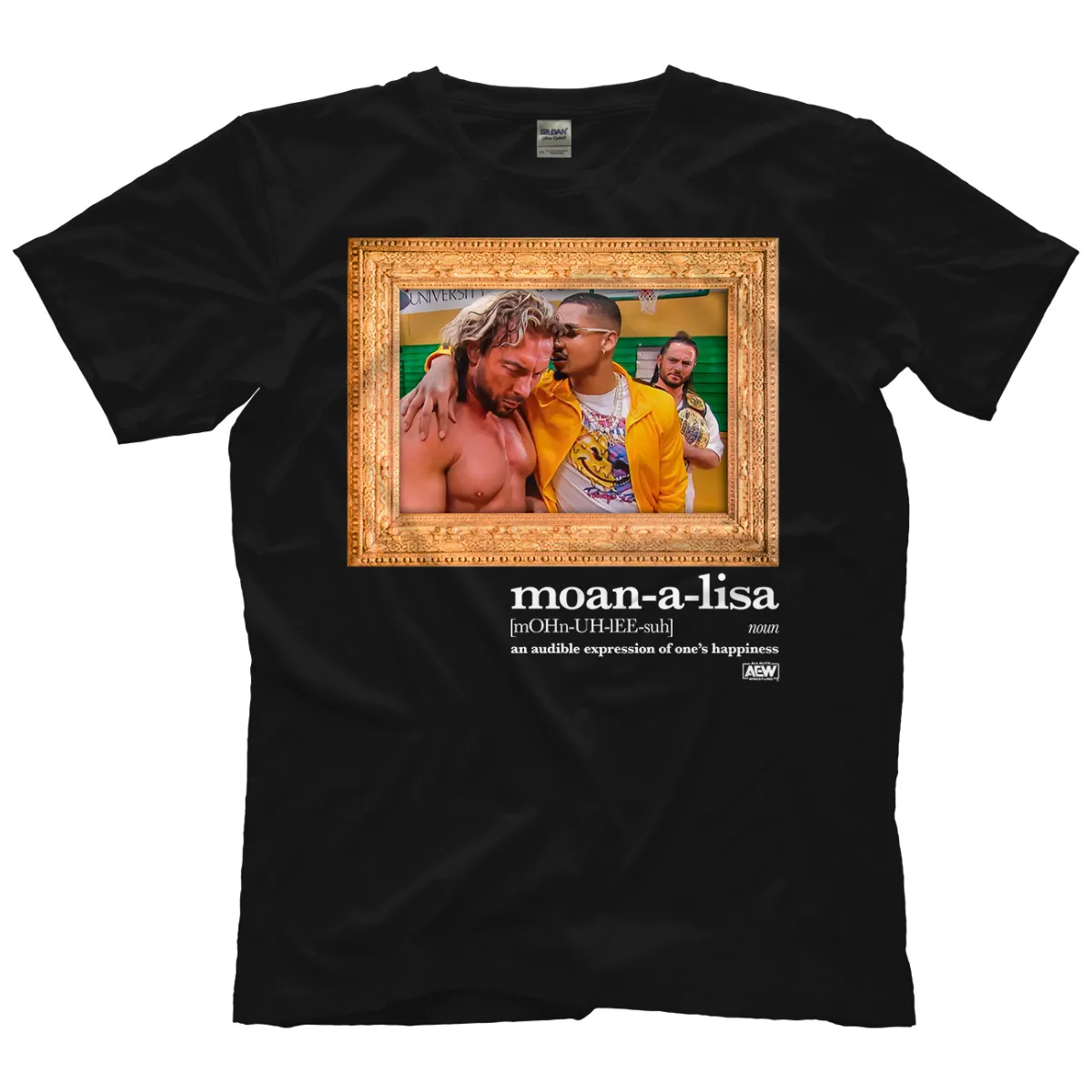 Private Party - moan-a-lisa AEW Official T-Shirt