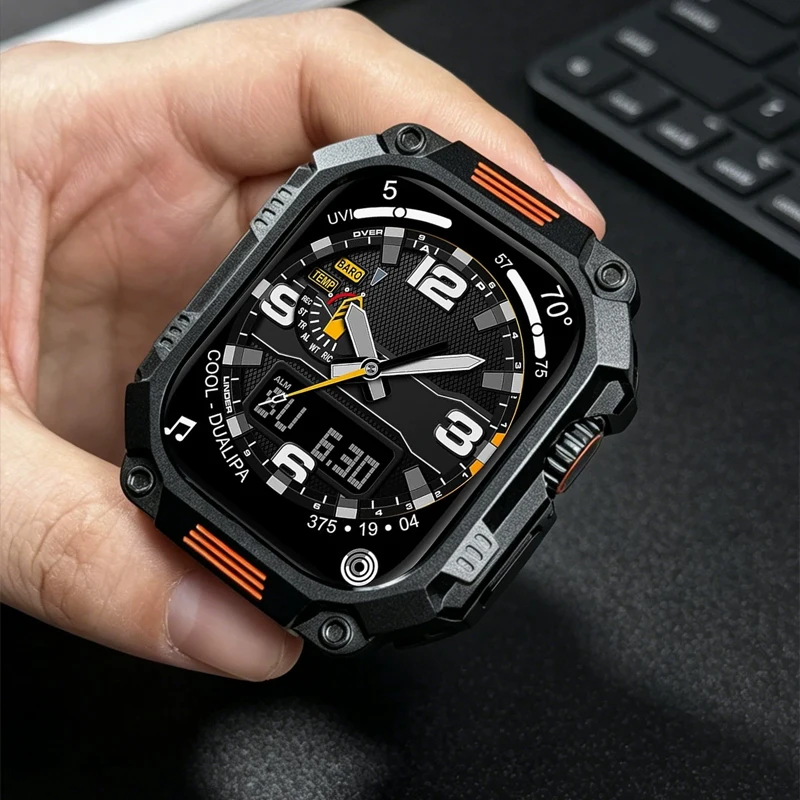 Titanium Case For Apple Watch Ultra 3 2 1 Series 49mm Metal Armor Hollow Out Drop Resistant Protective Cover For iWatch 49mm
