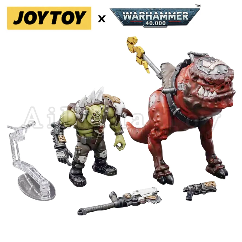 

JOYTOY 1/18 Action Figure Orks Squighog Nob on Smasha Squig Anime Collection Military Model Free Shipping