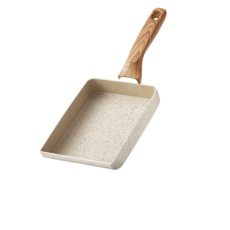 

Square fried egg artifact Japanese-style roasted thick egg Maifanshi frying pan non-stick pan household