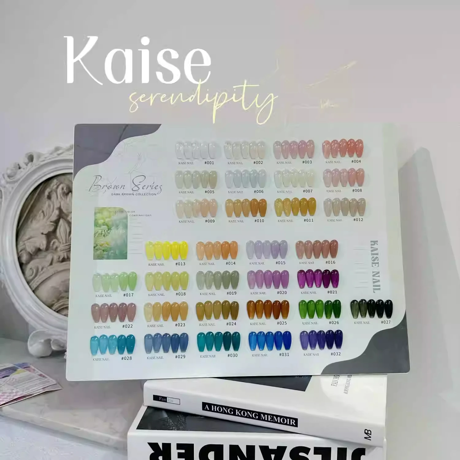 KAISE Transparent color 32 colors Nail gel set 2024 New Hot sale Fashion Nail art Non-toxic UV gel Nail salon Custom Wholesale