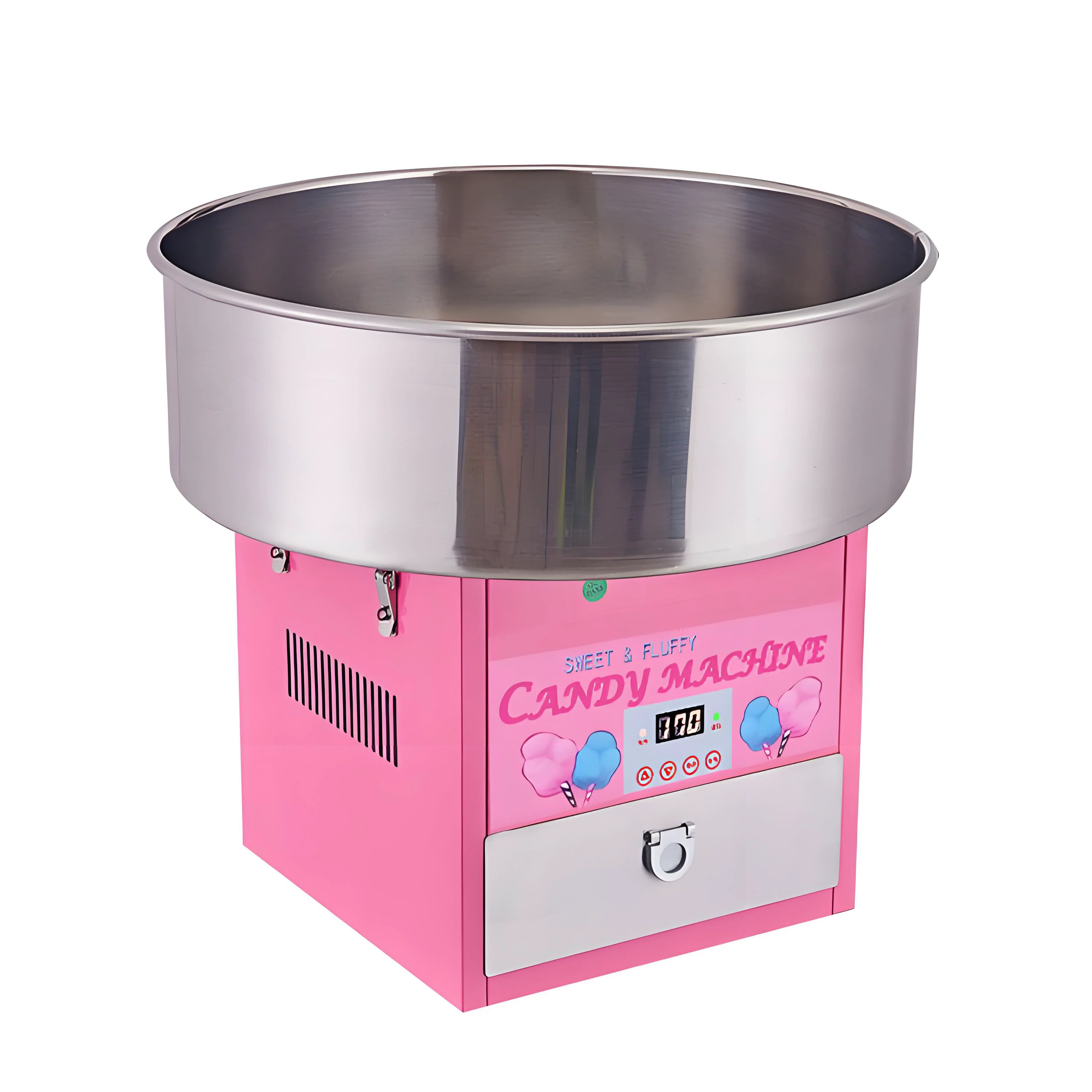 Commercial Electric Cotton Candy Machines Are Suitable for Small Businesses and Roadside Stalls to Produce Cotton Candy