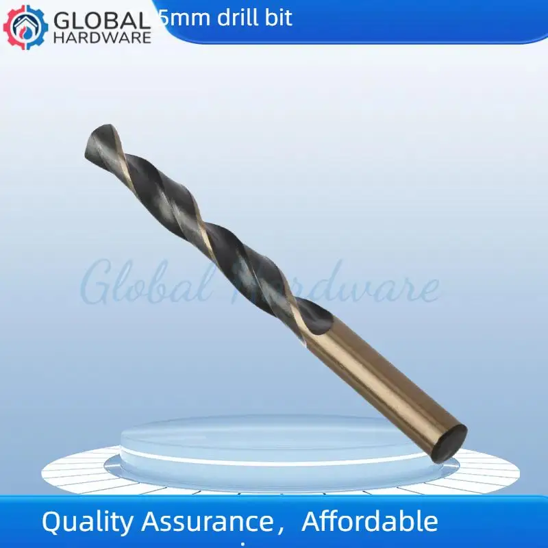 

Кобальтовое сверло HSS 12,5 мм — универсальный аксессуар для резки металла с круглым хвостовиком для сверления нержавеющей стали, дерева и железа