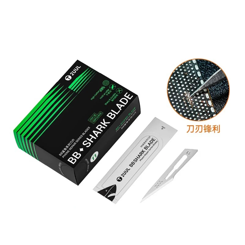 

2UUL DA18 BB Shark Series No 11, лезвие, промышленная резьба, ремонт мобильных телефонов, материнская плата, ремонт печатной платы, лезвие