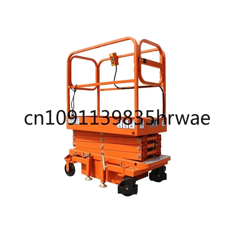 

Versatile 0.7m Wide MIni Lifting Machine for Indoor and Outdoor Application Small Aerial Man Lifts with Personnel Basket