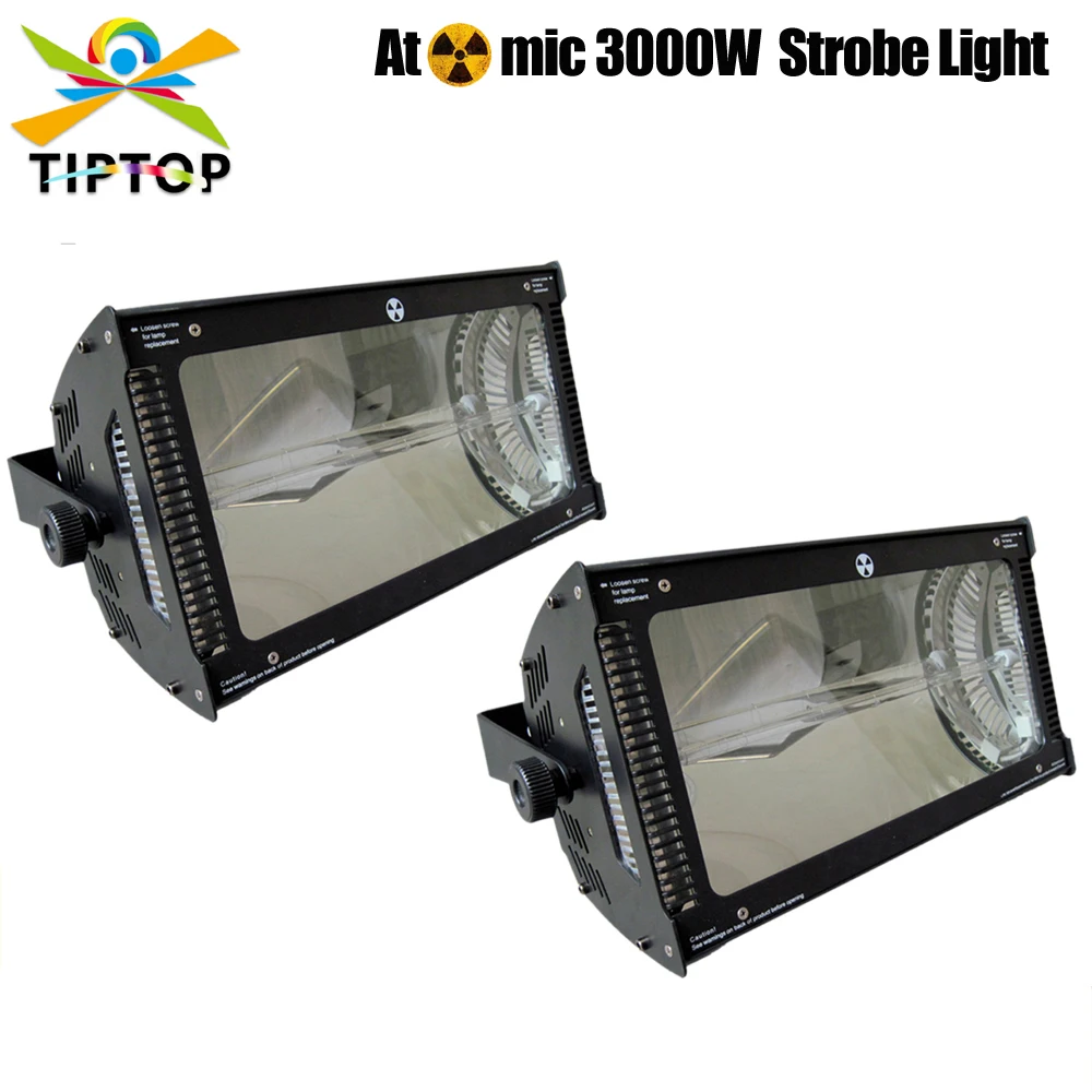 

2XLOT Professional DJ Strobe Disco China 3000W Strobe Light/DJ Equipment /Effect Strobe Lighting Heat Protection MC-1 Control