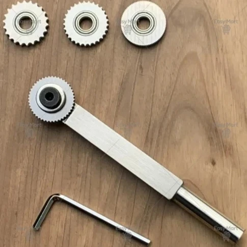 Texture Woodturning Tool Thread Spiral Turning Tools Texturing and Spiralling System Wheel Cutter Woodturning Accessaries