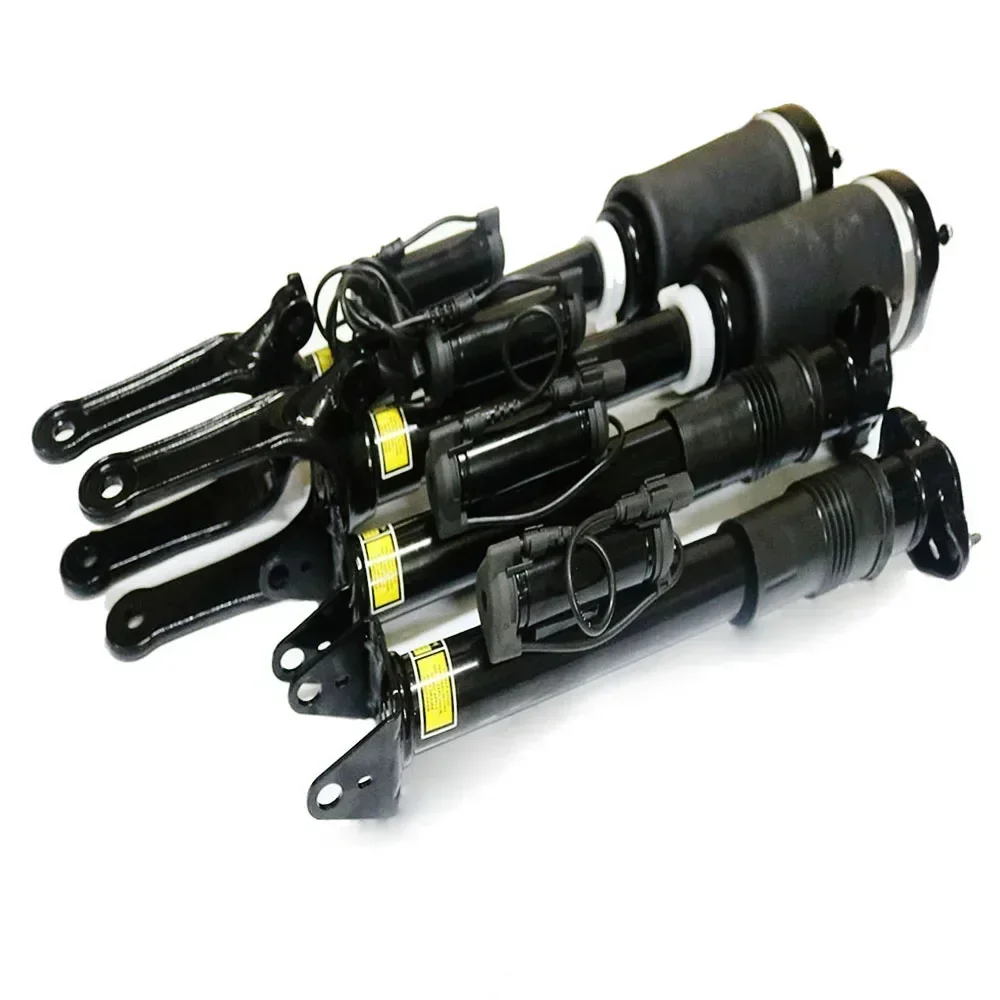 4pcs New Front&Rear Air Suspension For Mercedes Benz W164 ML320 ML350 ML450 ML500 GL With-ADS Electric 1643206013,1643202031