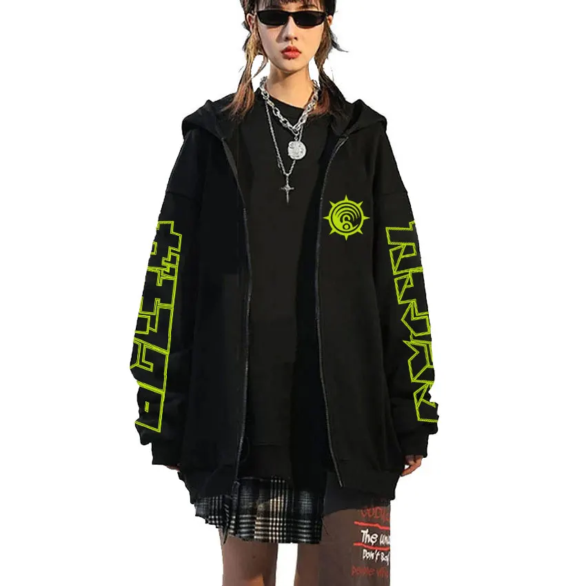 

Anime Gachiakuta Rudo Zipper Hoodie Men's Women Clothing Manga Oversized Zip Up Jacket Male Cosplay Harajuku Zip Up Sweatshirt