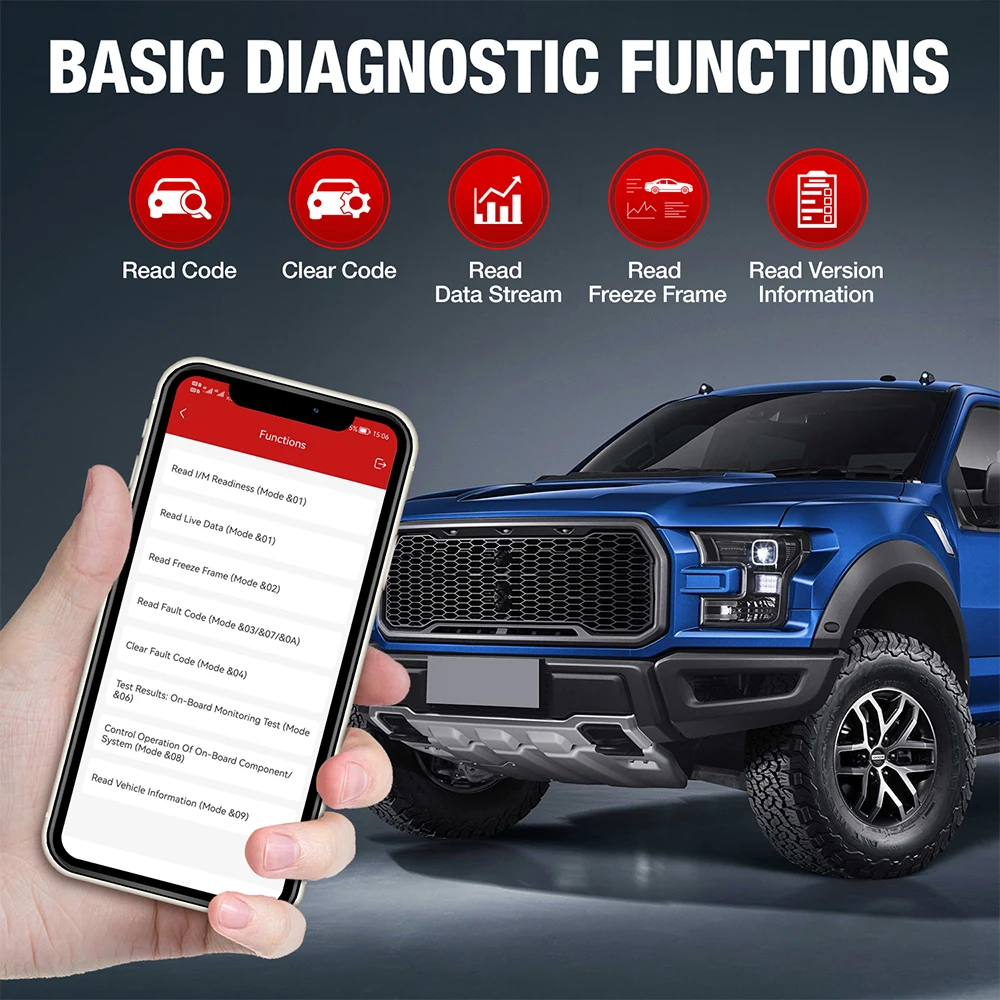 KINGBOLEN Ediag ECU Coding Active Test Car Diagnostic Tools 1 Year Free Car OBD2 Scanner Tools Code Reader PK THINKCAR THINKDIAG