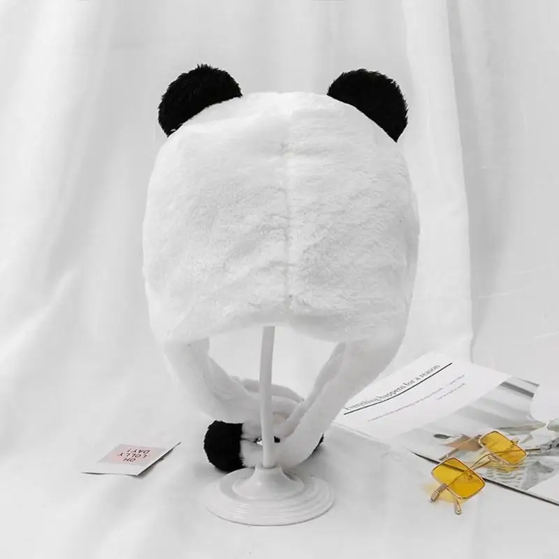 C9GE Animal Panda Headgear ​Dress Up Cartoon Suit Hat Halloween Performance Prop