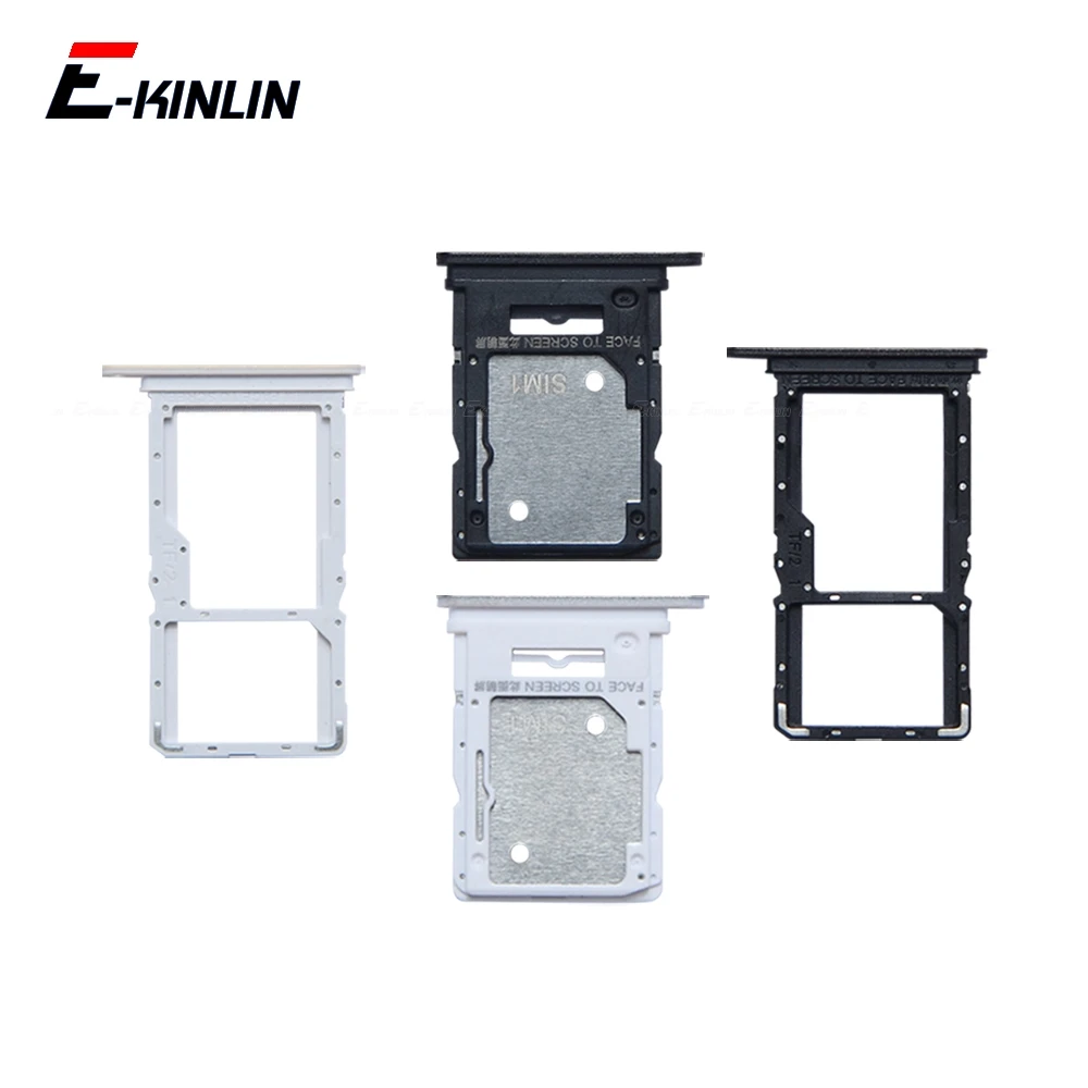 Sim Card Tray Socket Slot Reader Adapter For XiaoMi Redmi Note 13 4G 5G Micro SD Card Holder Connector Container Parts