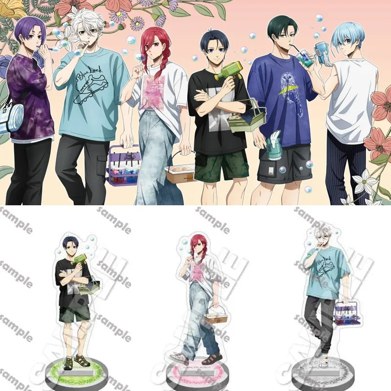 

Синий замок, периферийные устройства японского аниме, версия для кафе, акриловая подставка, коллекционные настольные украшения, креативные подарки на день рождения для парня