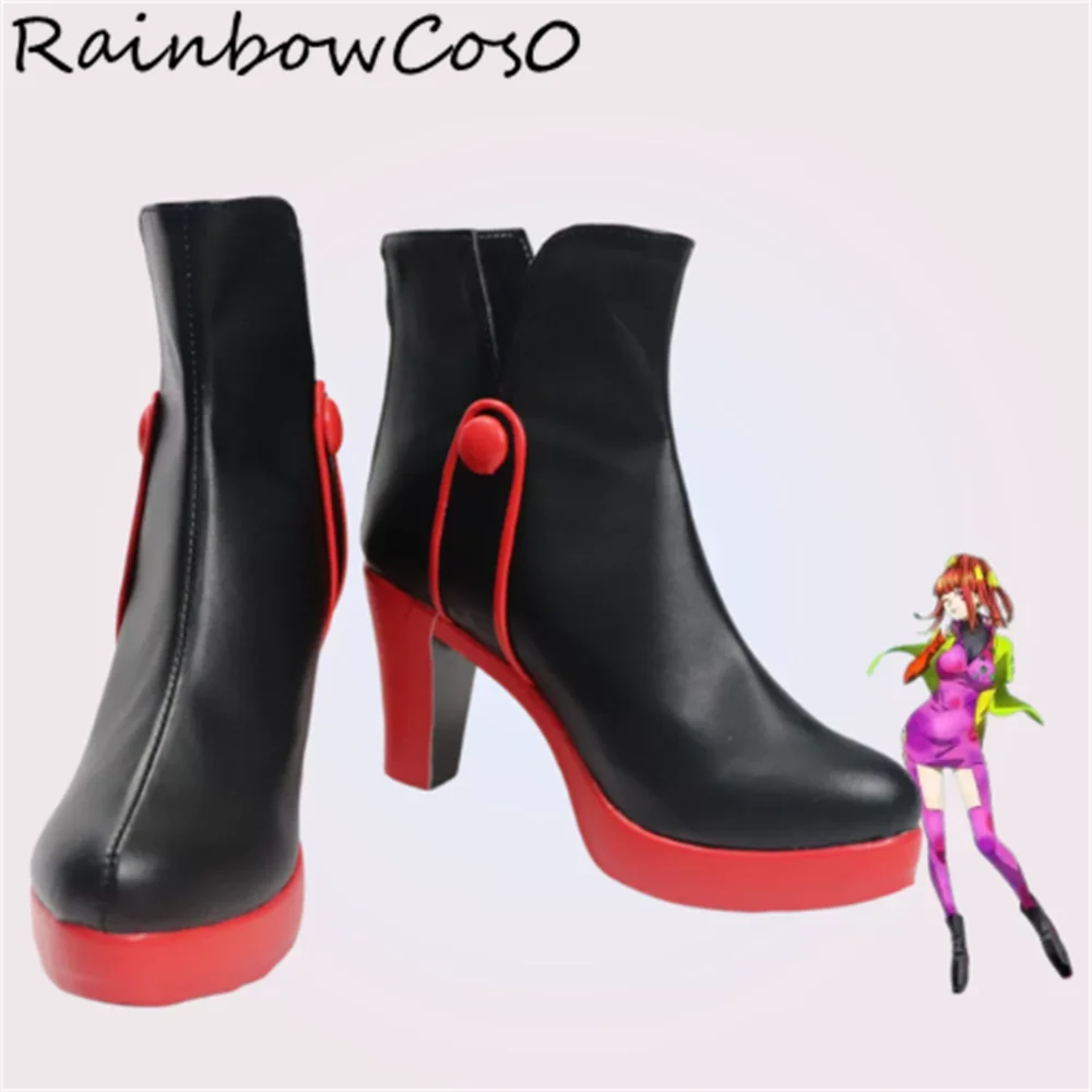 

Обувь для косплея SQ GNOSIA, ботинки для игр, аниме, Хэллоуина, Рождества, RainbowCos0 W5723
