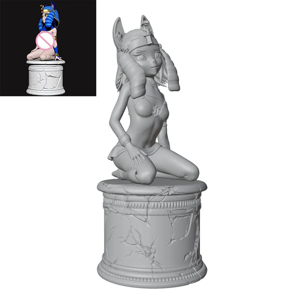 1/24/12/6 Desk ornament,NSFW,Sexy girl resin model kit, mini 3D printed gray figure statue, unpainted,unassembled