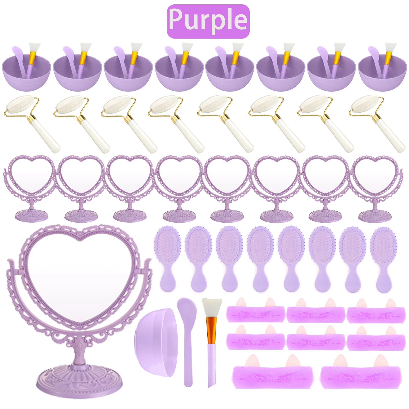 6/8/10/12 Sets Spa Feestartikelen voor Meisjes Make-Up Kit Sleepover Party Slumber Party gunsten voor Kinderen Vrouwen Verjaardagscadeautjes - afbeelding 1