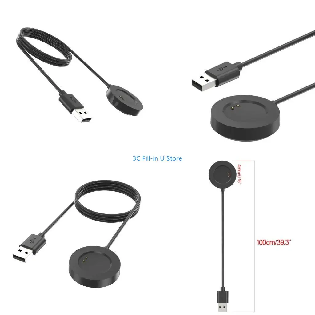 G8TA Smartwatch USB-Charging Cable Data Holder Power Adapter Dock Mount Bracket-Cradle Base Suitable for Watch 3