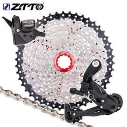 ZTTO MTB 9 Speed Bicycle Cassette Shifter Rear Derailleur 9speed Mountain Bike Chain Groupset HG Hub System Group set