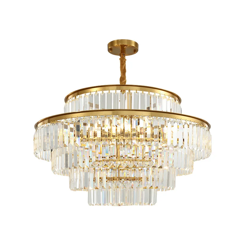 Postmodern, simple, creative, living room, French, light luxury, high-end, crystal, chandelier