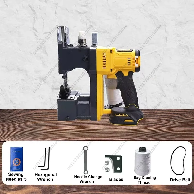 Brushless High Speed Industrial Sewing Machine Cordless Outdoor Automatic Secant Sack Packer Tool Sack Closer with Battery