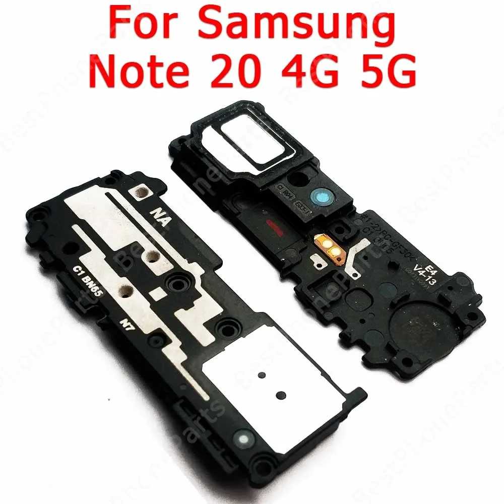 For Samsung Galaxy Note 20 Ultra 8 9 10 Plus Lite 5G Loudspeaker Sound Module Board Buzzer Ringer Bell Loud Speaker