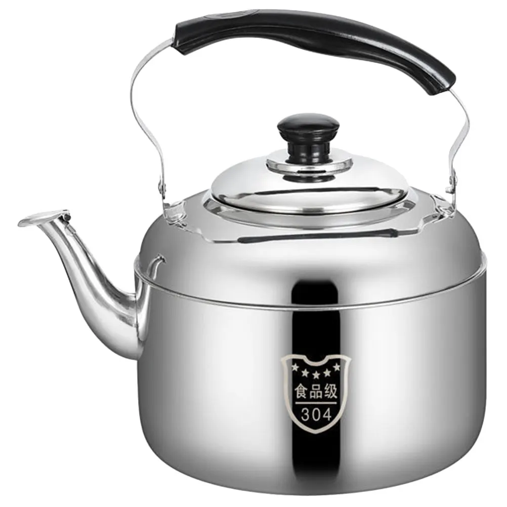 

Stainless Steel Home Kitchen Water Boiler Large Capacity Anti-Scalding Handle Heating Stovetop Tea Pot Water